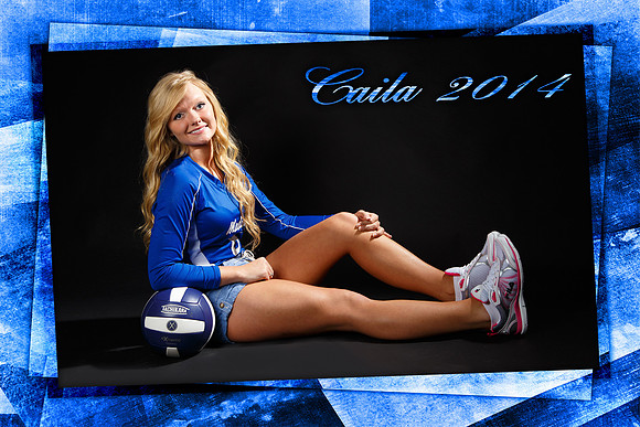 7 Blue text & Date(1- 4x6 sheet)