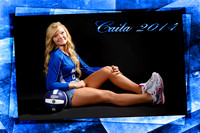 7 Blue text & Date(1- 4x6 sheet)